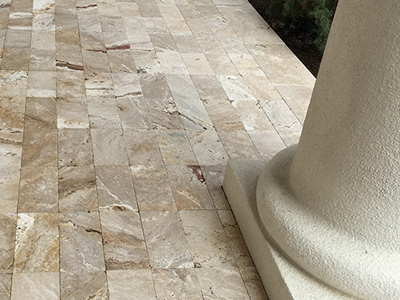 Floor Outside patio tiles