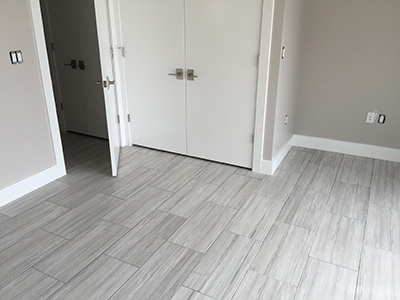 Floor tiles installed by TLC Tile Pros Tampa